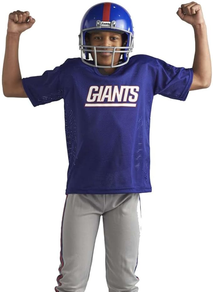 Franklin Sports NFL Youth Football Uniform Set for Boys & Girls - Includes Helmet, Jersey & Pants with Chinstrap + Numbers