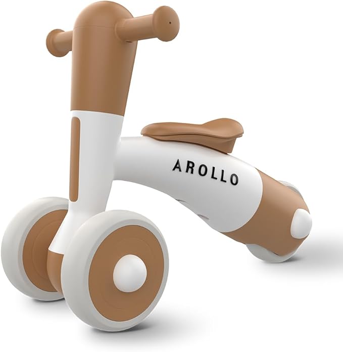 3-Wheel Baby Balance Bike for Toddlers 1-2 Years Old (8-24 Months), Adjustable Seat & Anti-Tip Design, Learning Walker Toy, First Birthday Gift for Boys & Girls