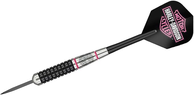 Harley-Davidson EVO Bar & Shield Steel Tip 22 gr. Darts, Stainless Steel Barrels