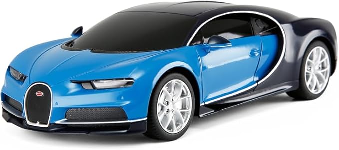 PowerTRC Official Licensed Bugatti Remote Control Car RC Bugatti Cars Bugatti Chiron Toy Model Car 1:24 Electric Sport Racing Toy Car Model Vehicle Licensed Car Series for Adults Boys