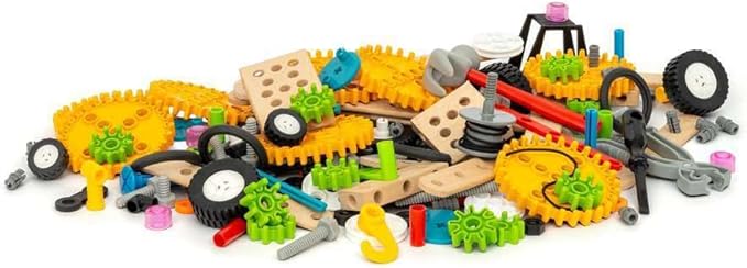 BRIO Builder - 34604 Builder Activity Set | Educational Roleplay & Construction Toy for Kids Aged 3 Years Up