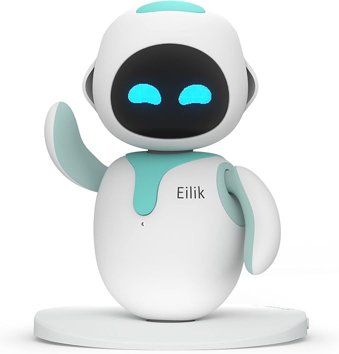 Eilik – Cute Robot Pets for Kids and Adults, Your Perfect Interactive Companion at Home or Workspace, Unique Gifts for Girls & Boys.