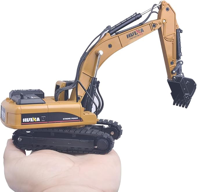 Ailejia 1/50 Scale Articulated Dump Truck Excavator Toy Alloy Models Construction Vehicle s Model Engineering Car Toy boy Gift (Engineering car Suit)