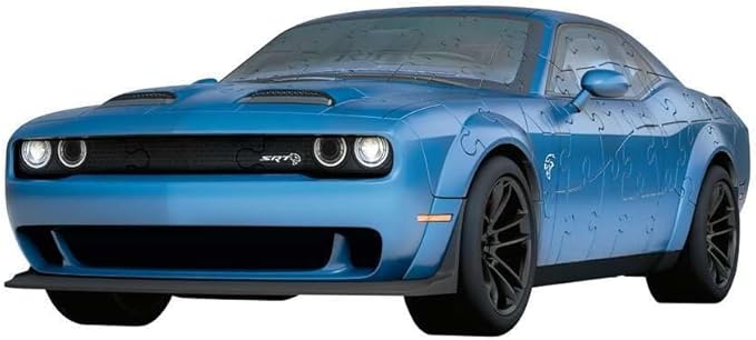 Ravensburger Dodge Challenger SRT® Hellcat Redeye Widebody 108 Piece 3D Jigsaw Puzzle for Kids and Adult - 11283 - Easy Click Technology Means Pieces Fit Together Perfectly