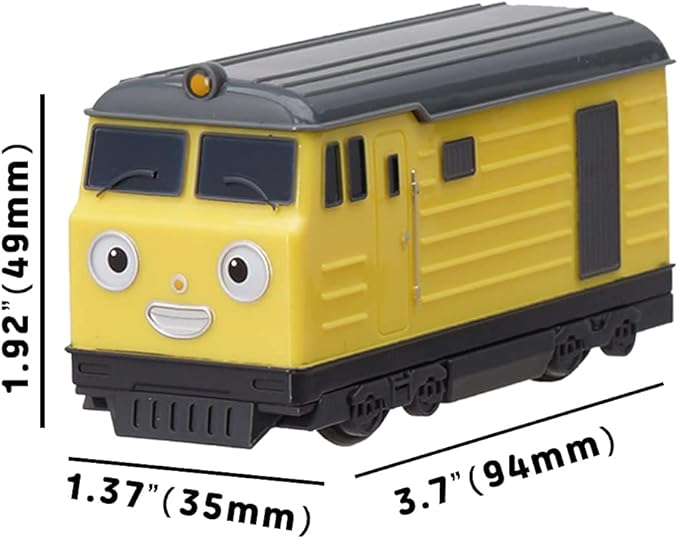 Pull Back Car Train Toy - Titipo and Friends 3 Vehicles Set Christmas Birthday Gifts for Kids and Toddlers Boys and Girls 3 Years and Up (No. 2 Loco, Eric, Xingxing)