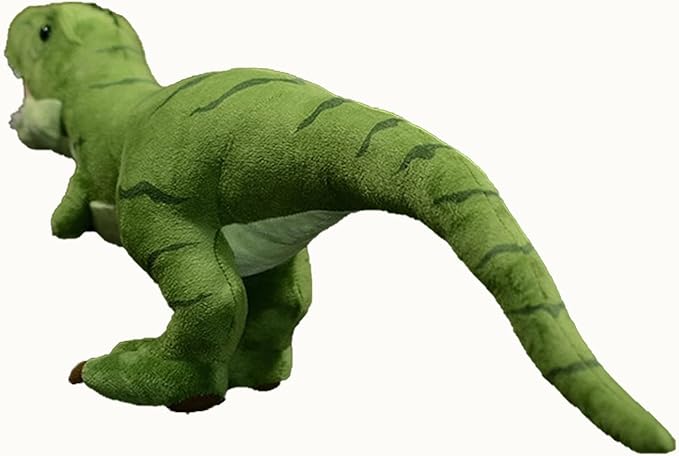 Tiny Heart Simulation Tyrannosaurus rex Plush Toy, 19 Inch Tyrannosaurus rex Dragon Stuffed Animals Realistic Doll Home Decor Collectibles Soft for Kids Boys