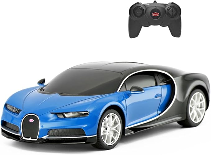 PowerTRC Official Licensed Bugatti Remote Control Car RC Bugatti Cars Bugatti Chiron Toy Model Car 1:24 Electric Sport Racing Toy Car Model Vehicle Licensed Car Series for Adults Boys