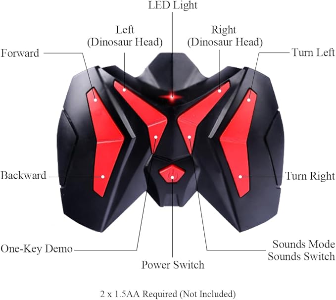 Remote Controlled Large Dinosaur Toy for Boys 3 4 5 6 7 8 Years, Lifelike Tyrannosaurus with Water Mist, Light, Roaring, Electrical Dinosaur Birthday Gifts for Kids Toddlers