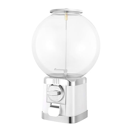 Vending Machine, 1.26 in Ball Bulk Vending Machine Classic Bubble Capsule Toys Dispenser, Commercial Candy Gumball Machine for Game Stores and Retail Stores