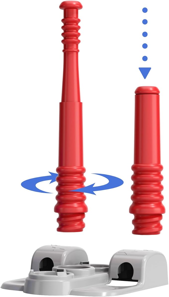 TEMI Baseball Tee, T Ball Set for Toddlers, Includes 6 Balls, Teeball Batting Tee,Pitching Machine, Outdoor Sport Toy Games for Boys & Girls, Kids Ages 3-12 Years