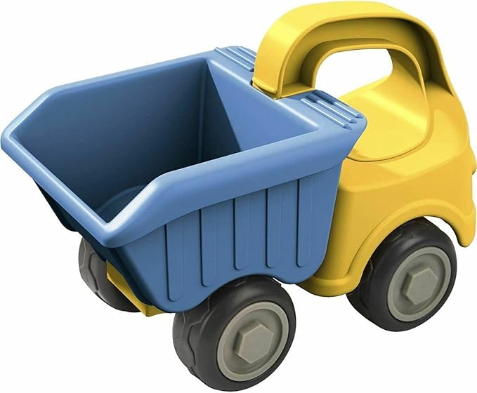 HABA Dump Truck Beach Toys for Toddlers 1-3, Construction Toys, Excavator Toys for Boys 3-5 Year Old & Beach Essentials for Kids 18 Mo+
