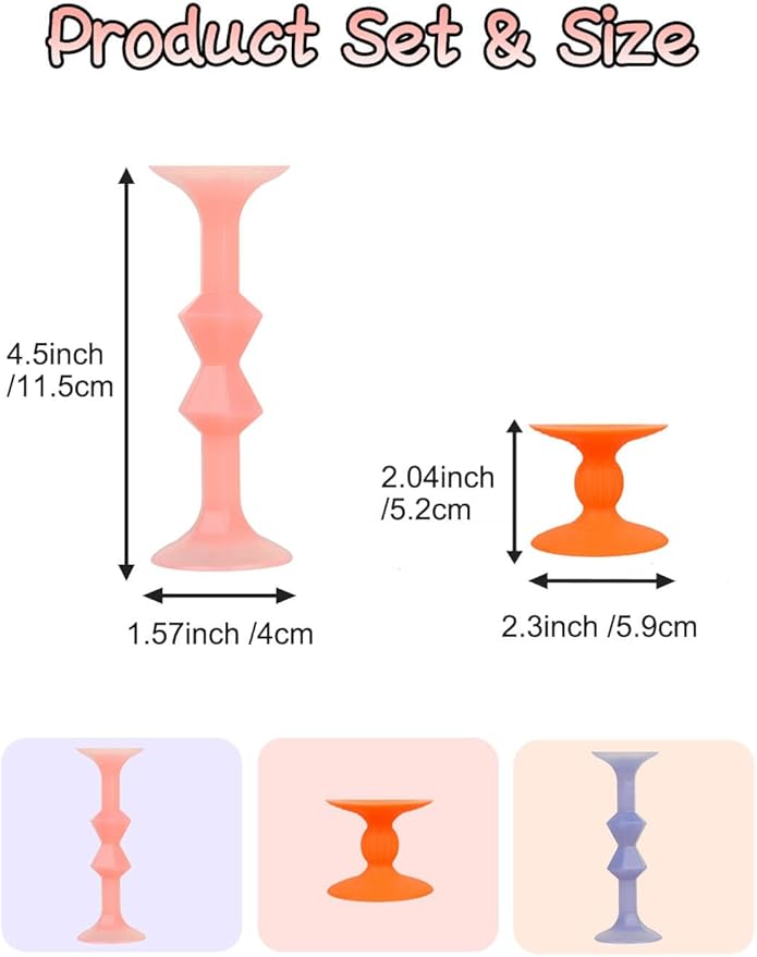 11Pcs Diamond Styled Valentine's Day Silicone Suction Cup Dart Game Pictionary Game for Family Party (Solid Color)