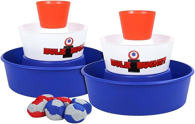 Game by Water Sports - Beach, Tailgate, Camping, Yard, and Pool Games- Indoor/Outdoor Kids Toys - Pool Accessories Perfect for Family Game Night (Red/White/Blue)