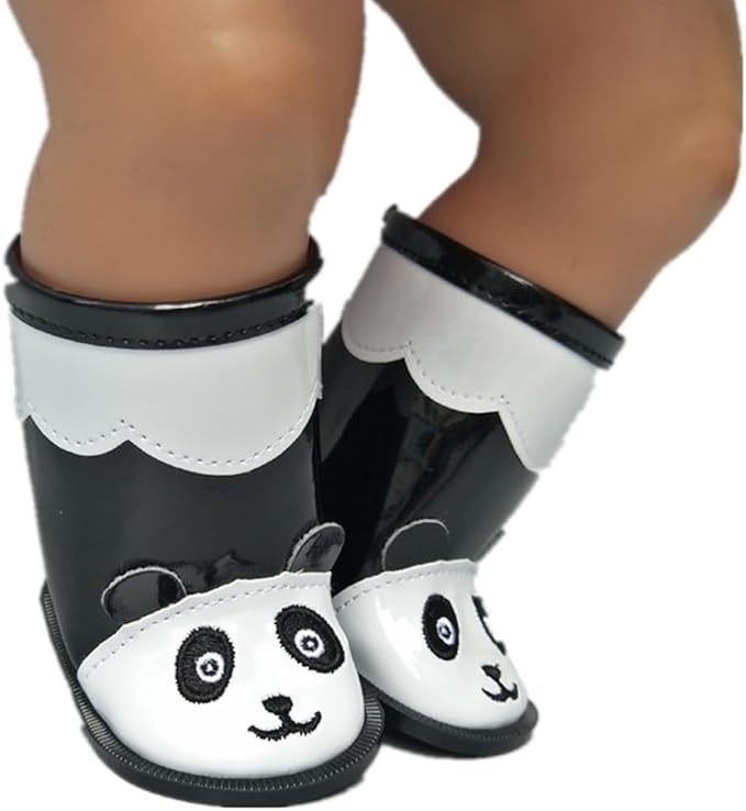 10 Pairs of 18 Inch Doll Shoes, BOSOIRSOU 2.75in Boots Dance Shoes Sandals Casual Shoes Canvas Shoes Fit for 18" American Girl Doll Accessories