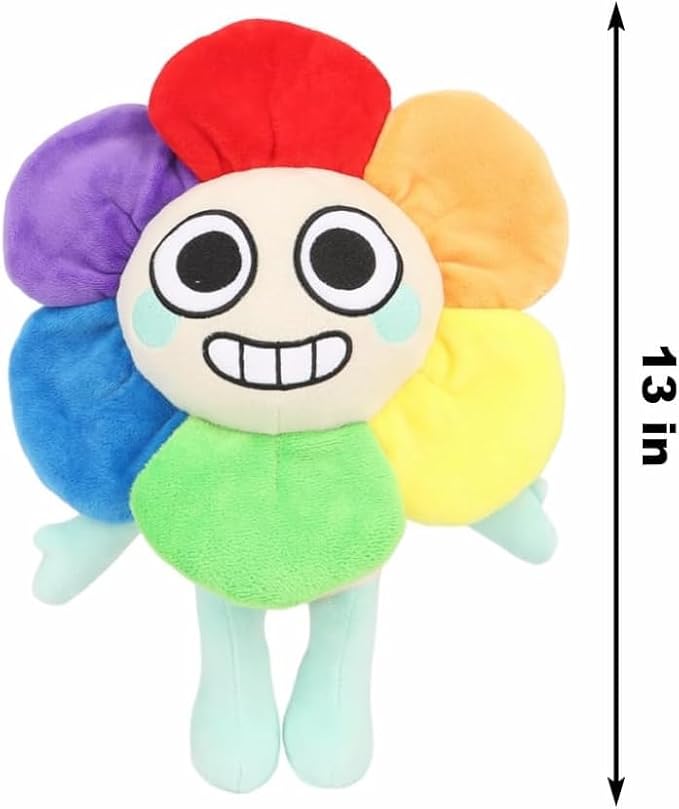 Dandy's World Plush Toys，9.8" Dandy Plush Pillow Doll Home Decors Birthday Halloween for Boys Girls Game Collectors