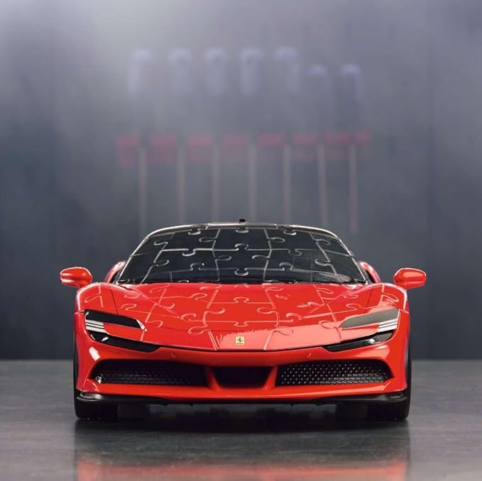 Ravensburger Ferrari SF90 Stradale 108 Piece 3D Jigsaw Puzzle for Adults and Kids - 11576 - Great Gift for Any Birthday, Holiday, or Special Occasion