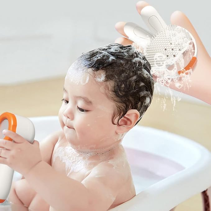 Toyvian Bath Toy Submarine Battery Operated Water Pump with Hand Shower Head Cartoon Carrot Bathtub Toy for Purple Bathroom Accessories