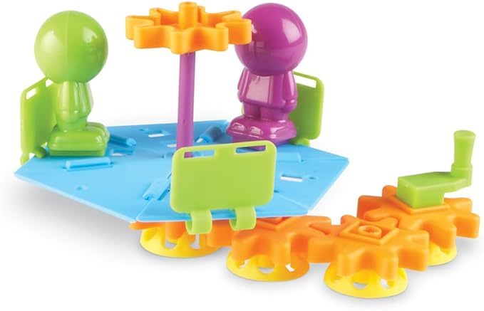 Learning Resources Playground Engineering & Design STEM Set - 104 Pieces, Ages 5+ STEM Toys for Kids, Construction Toys