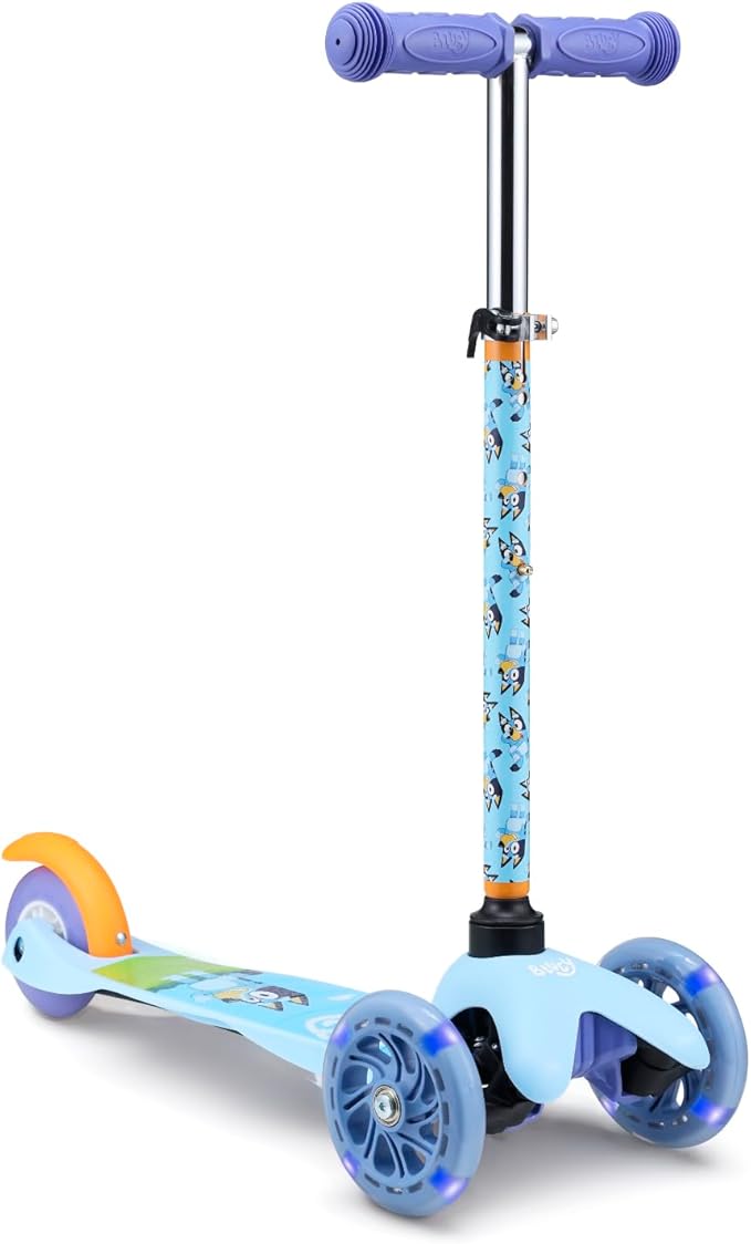 Scooter for Kids Ages 3-5 - Extra Wide Deck & Light Up Wheels, Self Balancing Kids Toys for Boys & Girls, Choose Your Favorite Character