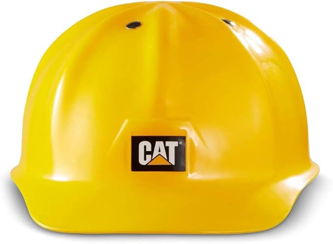 CAT Construction Toys, Excavator Sand Set Outdoor Toys - 10” CAT Toy Dumps Truck & Loader, Hard Hat, Shovel, Rake - Pretend Play, Ages 2+