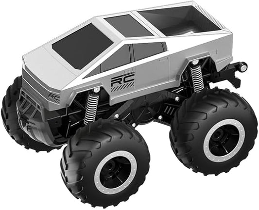 1:16 Scale 4WD Waterproof Cybertruck Remote Control Car - 2.4GHz All Terrain Off - Road Pick - up Truck for Hobby Enthusiasts (RC Cybertruck Standard)