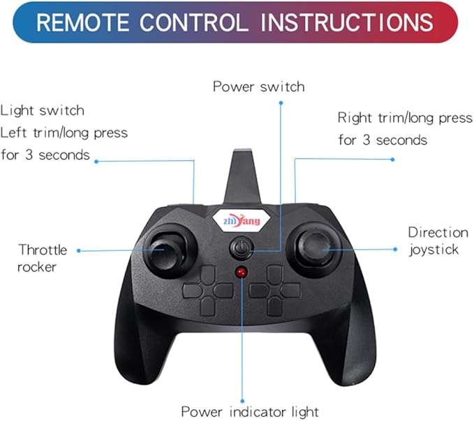 Remote Control Plane RTF J-20 Fire Fang 2.4Ghz 6-axis Gyro RC Airplane with Light Strip, Jet Fighter Toy Gift for Kids Beginner (Stealth White)