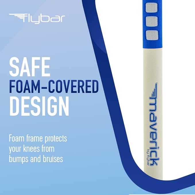 Flybar Maverick Pogo Stick for Kids Ages 5+, 40 to 80 Pounds, Perfect for Beginners, Easy Grip Handles, Anti-Slip Pegs, Outdoor Toys for Boys and Girls
