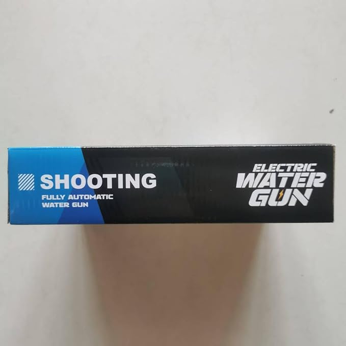 Electric Water Gun with Muzzle Light,Auto Water Soaker Blaster,Squirt Gun Range 23-32 FT,Outdoor Party Summer Water Shooting Game Toy with 2 Batteries,Ideal Watergun Easter Gift for Kids & Youths.