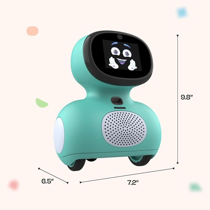 Miko Mini with 30 Days Free Miko Max: AI Robot for Kids | Fosters STEAM Learning & Education | Packed with Games, Dance, Singing | Child-Safe Conversational Learning | Ideal Gift for Boys & Girls 5+