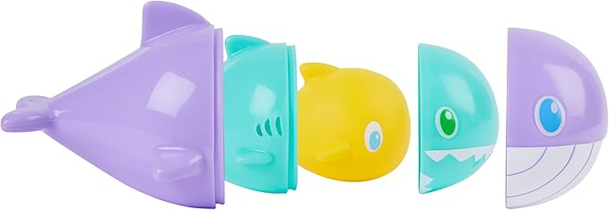 SwimWays Nesting Fish Water Toy, Kids Pool Accessories & Swimming Pool Toys, 3-in-1 Fish-Themed Pool Toys for Kids Ages 3 & Up