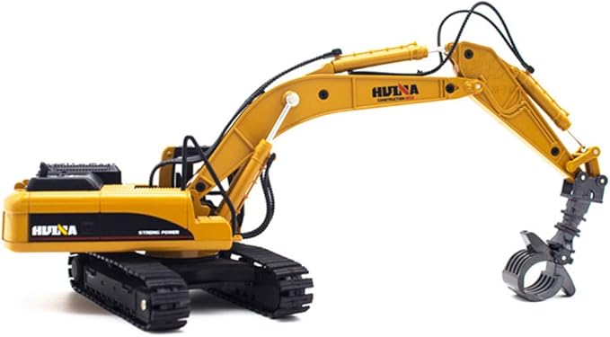 Ailejia 1/50 Scale Diecast Articulated Dump Truck Alloy Models Timber Grab Vehicle Construction Vehicle Model Engineering Car Toy boy Gift (Wood Picker)