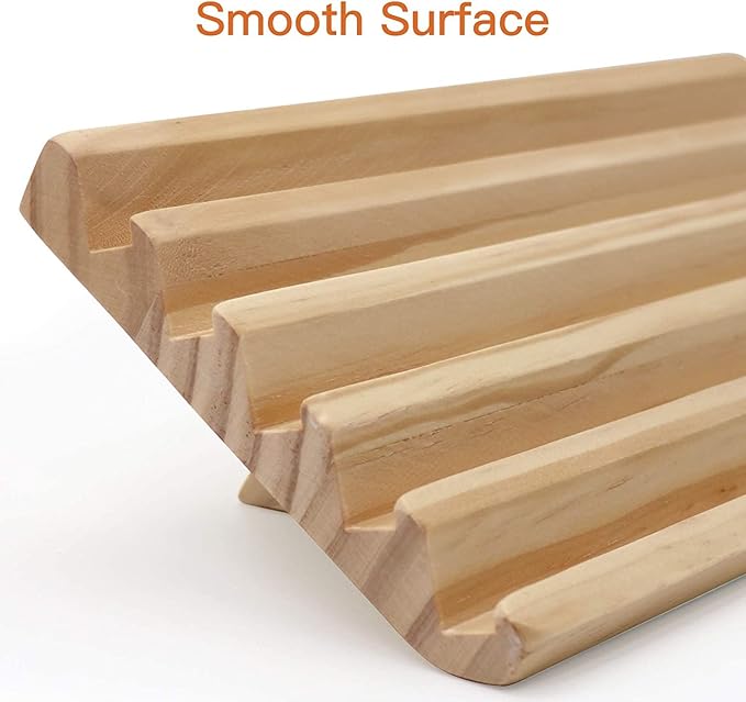 Domino Racks with Stand Set of 4, Mexican Train Dominoes Set Trays Wooden Domino Holders for Mexican Train and Other Domino Games for Kids & Adults - Hobbies, Indoor Activities & Family Fun