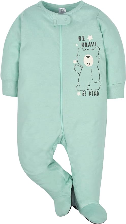 Gerber Baby Boys 4 Pack Sleep 'N Play Footie