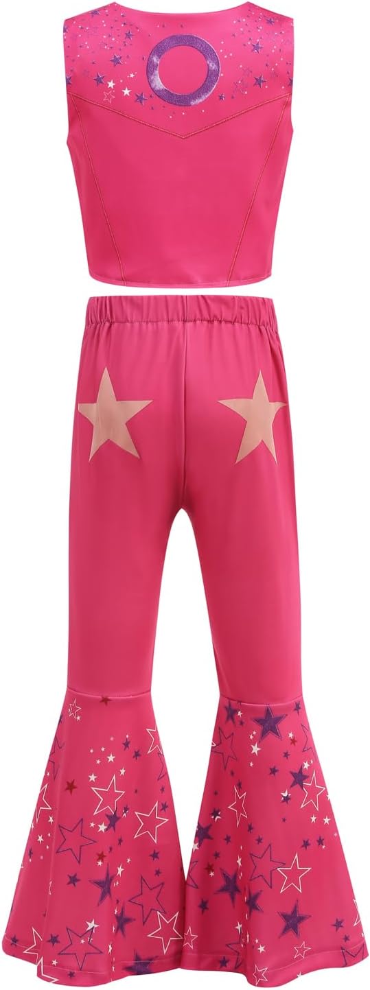 Cowgirl Costume for Girls Dress up from Doll Movie outfit with Accessories