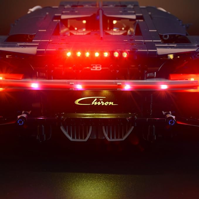 LIGHTAILING Light Set for (Bugatti Chiron) Building Blocks Model - Led Light kit Compatible with Lego 42083(NOT Included The Model)