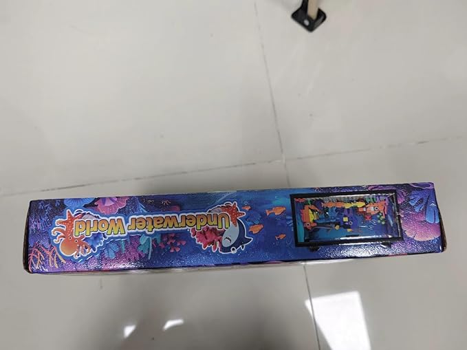 8 in 1 Fish Tank Building Sets, Marine Aquarium Building Block with LED Light Party Favors 9 Model Toy Including Shark Octopus Crab, Christmas Birthday Gifts for Boys Girls Kids Ages 6 8 10 12+