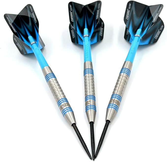 CUESOUL Professional Tungsten Steel Tip Dart Set 85% Tungsten 22g/24g/26g-Glory Series