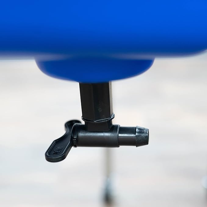 Children's Factory, 1138-18, Neptune Sensory Table & Lid, 18”H, Blue, Kids Classroom, Preschool, Playroom or Kindergarten Autism Learning Activities