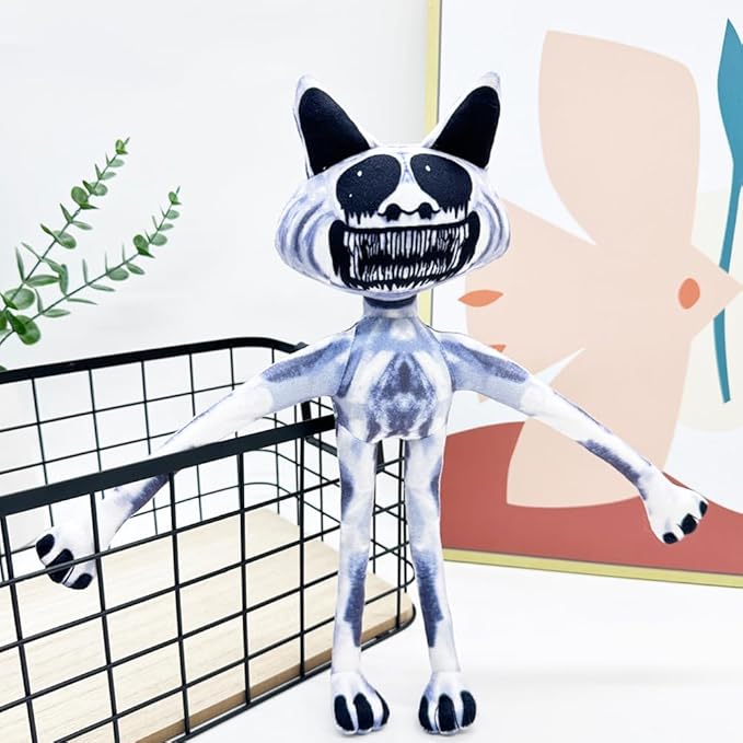 Zoonomaly Plush, 6PCS Zoo Anomaly Horror Game Plush Toy, 14 inch Smile cat Zookeepers Plushies Stuffed Animal Plush for Boys Girls Adults and Fans Gift (New 6 PCS)