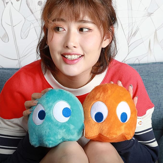 Pingong Blue Ghost Plush Toy, 6 inch, Soft Stuffed Animal, Birthday Gift for Kids Girls Boys