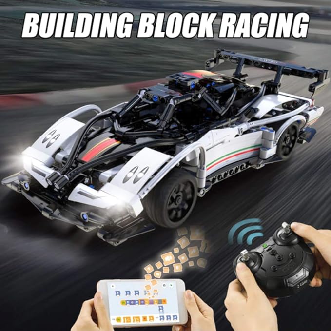 WisePlay Model Cars to Build for Adults and Kids 8-12 Year - STEM Projects for Kids Ages 12-16 Year - Build Your Own Remote Control Car - STEM Kits and Great Gift for Easter
