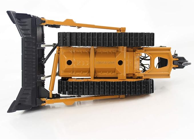fisca 1/50 Diecast Bulldozer Model Metal Construction Vehicle Toy