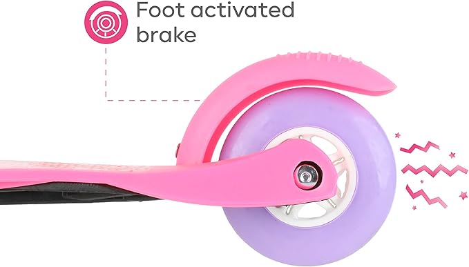 Scooter for Kids Ages 3-5 - Extra Wide Deck & Light Up Wheels, Self Balancing Kids Toys for Boys & Girls, Choose Your Favorite Character