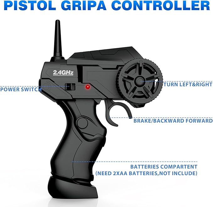 RC Drift Car, Mini Drift RC Cars 1:24 RC Car 4WD Drift Racing Car 2.4GHz Remote Control Cars with Headlight for Kids Electric Remote Toy Racing RC Car for 4 5 6 7 8-12 Year Old Kids