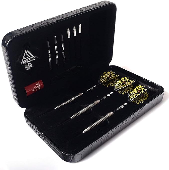 CUESOUL Tungsten Steel Tip Darts- Precise Barrels 18 19 21 24 Grams
