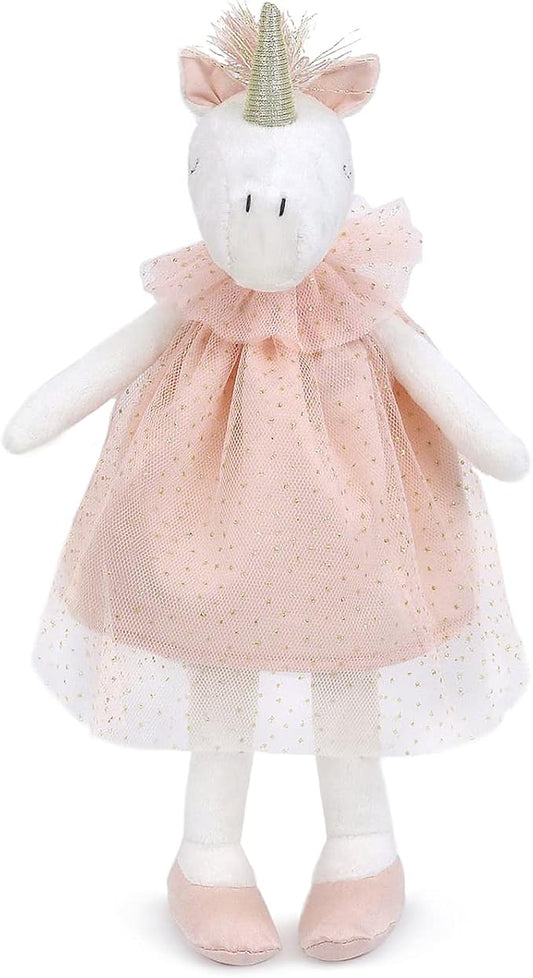 MON AMI Unicorn Stuffed Doll – 12” White, Soft & Cuddly Stuffed Plush Animal, Unicorn for Girls, Kids, Use as Toy or Room Decor