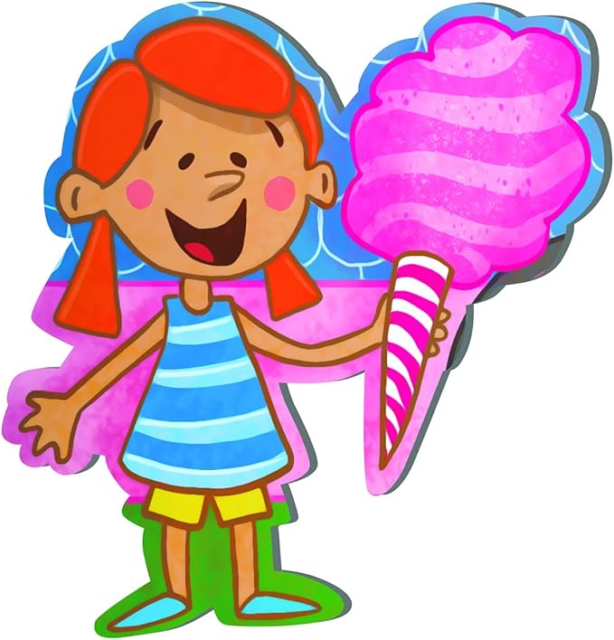 Peaceable Kingdom Tasty Treats at The Fair Puzzle – Scratch & Sniff Puzzle for Kids Ages 5 & up – Great for Classrooms