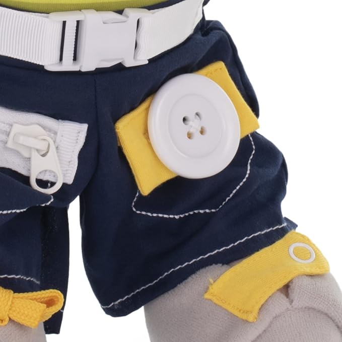 Miniland Washable Diversity Fastening Doll: Caucasian Boy. Develop Manual Skills and Personal Autonomy. Great for SEL. Children Will Learn How to Dress and Undress. from 2 to 6 Years.