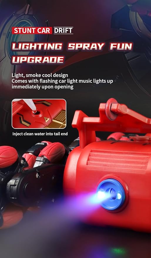 ATHLERIA 8WD Gesture Sensing Rc Stunt Car Toys for Boy Age 8-13,Hand Remote Control Cars,Coolest Christmas Birthday Present Ideas for Boys Girls Kids Teens Age 8 9 10 11 12 13+ Year,Racing Drift Car