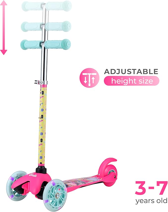 Scooter for Kids Ages 3-5 - Extra Wide Deck & Light Up Wheels, Self Balancing Kids Toys for Boys & Girls, Choose Your Favorite Character